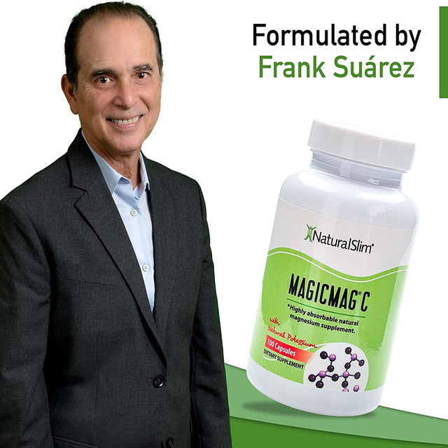 Naturalslim Magicmag®C - anti Stress Magnesium Citrate Capsules W/ Potassium, 100 Ct
