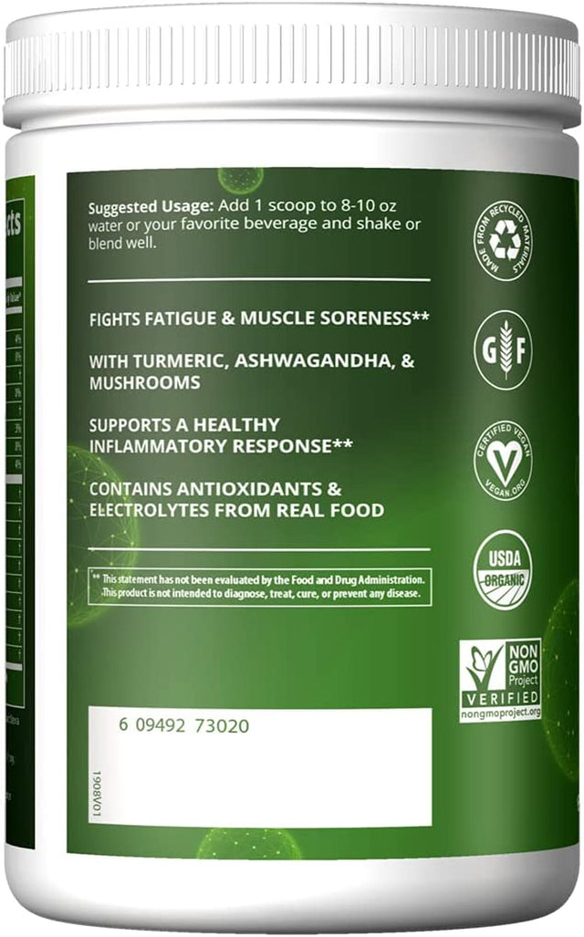 MRM Organic Post Workout, Plant Based Recovery, 10.6 Ounce