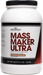 Beverly International Mass Maker Ultra Chocolate, 14 Servings, 3Lb. Build Lean Mass like a Pro!! Milk Protein Isolate, Whey Protein Isolate + Egg. MCT Oil. Clean Carbs, Great Taste!