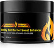 Hot Cream Belly Fat Burner, Weight Loss Sweat Workout Enhancer Gel, Fat Burning Cream for Stomach, Cellulite Cream Slimming and Shaping Body