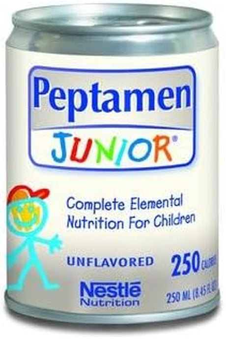PEPTAMEN JUNIOR FIBER, 9871660210, Vanilla, 250Ml, Case of 24