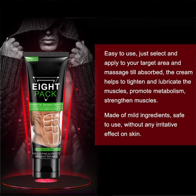 JTLB Belly Fat Burning anti Cellulite Cream Workout Abdominal Muscle Enhancer Tighten Gel 80G