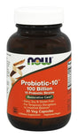 NOW Foods Probiotic 10 100 Billion,30 Vegetarian Capsules-3 Pack