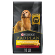 Purina Pro Plan Adult Dry Dog Food Complete Essentials High Protein, Shredded Beef & Rice, 18 Lb Bag