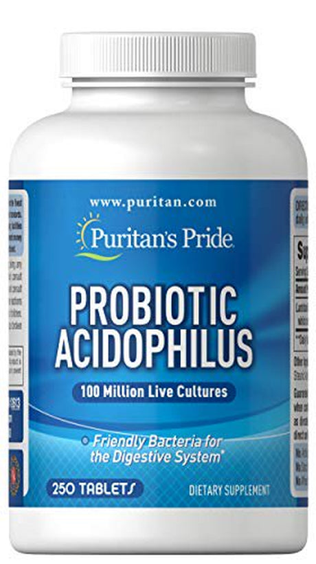 Puritan'S Pride Probiotic Supplement, Acidophilus, 250 Count