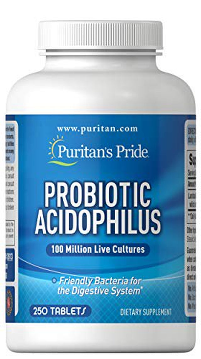 Puritan'S Pride Probiotic Supplement, Acidophilus, 250 Count