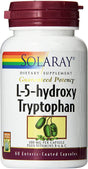 Solaray L-5-HTP with B-6 and C Capsules, 100Mg, 60 Count