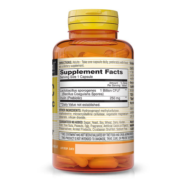 Mason Natural Probiotic with Prebiotic, 40 Veggie Caps