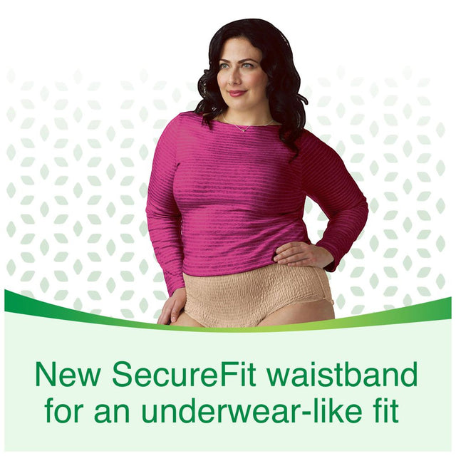 Depend Fit-Flex Underwear for Women Size Medium 88 Ct