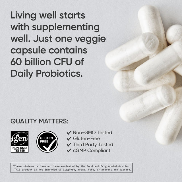 Sports Research Daily Probiotics W/ Prebiotics, 30 Veggie Capsules