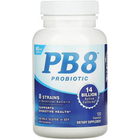 Nutrition Now PB8 Probiotic, 120 Capsules