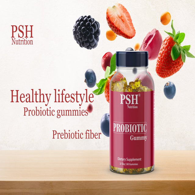 PSH Nutrition Probiotic Bliss Gummies - Gut Health