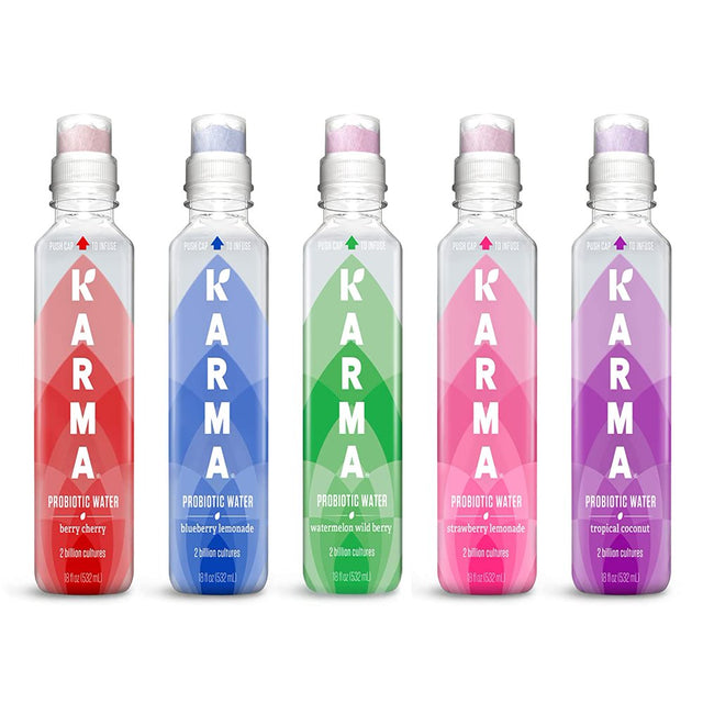 Karma Probiotic Water, Blueberry Lemonade, 18 Fl. Oz., 1 Count Bottle