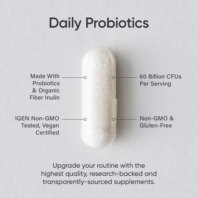 Sports Research Daily Probiotics W/ Prebiotics, 30 Veggie Capsules