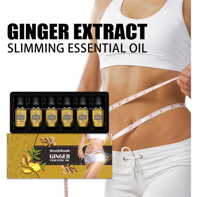 Slimming Ginger Oil Belly Ginger Oil Detox Ginger Oil Belly Button Slimming Stomach Massage Oil Anti-Cellulite Massage Oil Healthy Ginger Massage Oil 60Ml