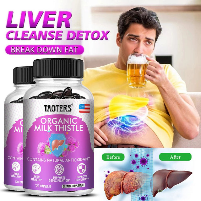 High Strength Milk Thistle Capsules 3500 Mg Liver Supplement