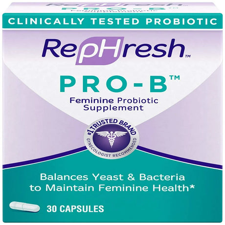 Rephresh Pro-B Probiotic Supplement for Women, 30 Oral Capsules