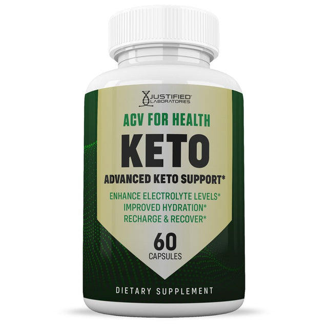 (2 Pack) ACV for Health Keto ACV Pills 1275Mg Dietary Supplement 120 Capsules