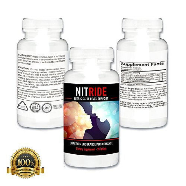 Nitride Premium Nitric Oxider Booster, 90 Ct