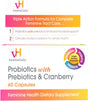 Probiotics with Prebiotics and Cranberry Feminine Health Supplement - 60 Capsules