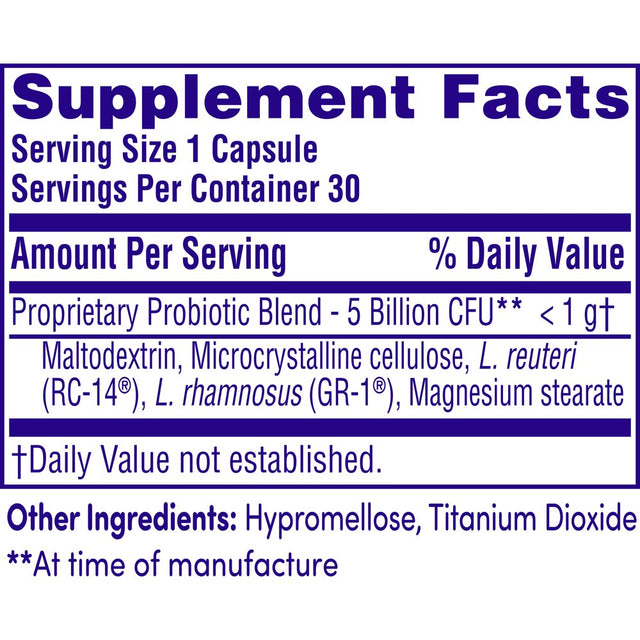 Rephresh Pro-B Probiotic Supplement for Women, 30 Oral Capsules
