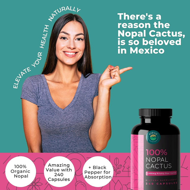 Nopal Cactus Capsules and Sugar-Free Morning Slimming Gummies Bundle