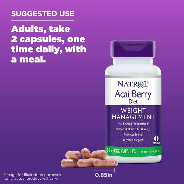 Natrol Acai Berry Diet, 60 Capsules