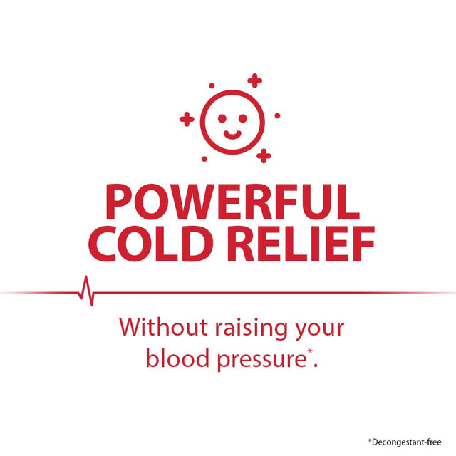 Coricidin HBP, Cold & Flu Relief Tablets, High Blood Pressure, 10 Count