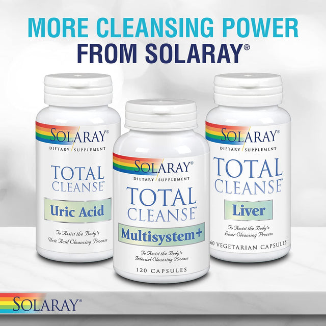 SOLARAY Total Cleanse Lymph Vcapsules 60 Count