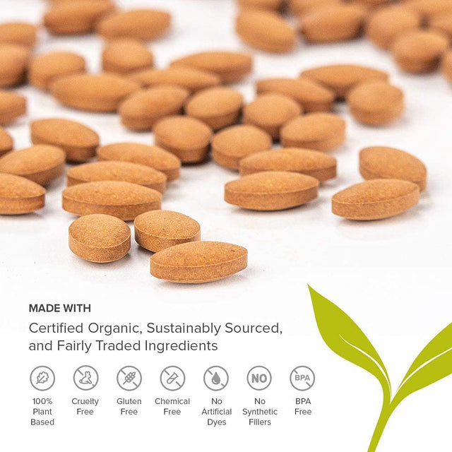 Banyan Botanicals Blood Cleanse Tablets – Organic Supplement with Manjistha & Turmeric – Blood Cleansing Herbs for Detox, Healthy Circulation & Skin* – 90 Tablets – Non GMO Sustainably Sourced Vegan