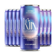 Lightwave by Kin Euphorics, Non Alcoholic Spirits, Ready to Drink, Nootropic, Botanic, Adaptogen Drink, Lavender-Vanilla, Ginger, and Birch, Calm the Mind and Mellow the Mood, 8 Fl Oz (8Pk)