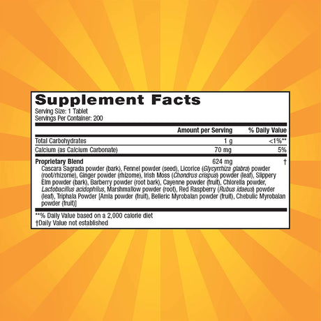 Nature'S Secret Super Cleanse Extra Strength Toxin Detox & Gentle Elimination Body Cleanse, Digestive & Colon Health Support - Stimulating Blend of 14 Herbs with Probiotics - 200 Count (Pack of 2)