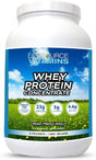Lifesource Vitamins 3 Lb Grass Fed Whey Protein Concentrate - Creamy French Vanilla W/Stevia - Free Priority Shipping