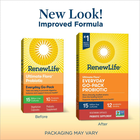 Renew Life Everyday Probiotic Capsules, 30 Count