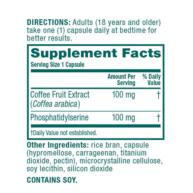 Neuriva Original Brain Health Supplement (30 Count), Brain Support with Clinically Tested Natural Ingredients (Coffee Cherry & Plant Sourced Phosphatidylserine)