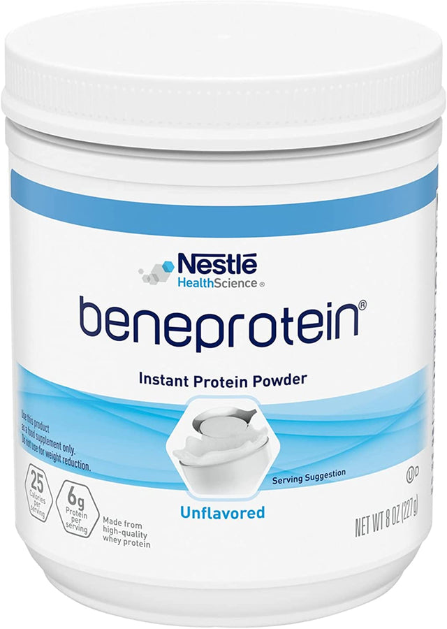 Resource BENEPROTEIN Instant Protein Powder, Resource Beneprotein Pwdr 8 Oz, (1 Each, 1 Each)