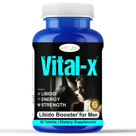 Male Testosterone Booster, Enhance Energy, Muscle Growth Vitality, Optimize Performance and Confidence 60 Tablets