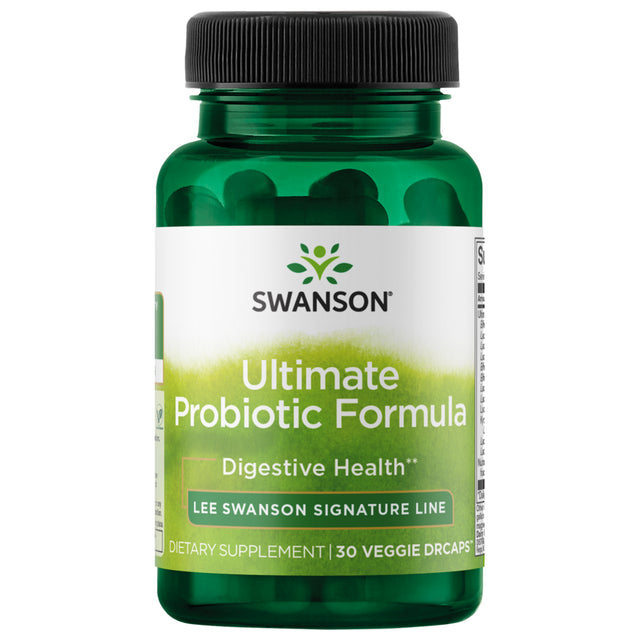 Swanson Ultimate Probiotic Formula Vegetable Capsules, 66.5 Billion Cfu, 30 Count