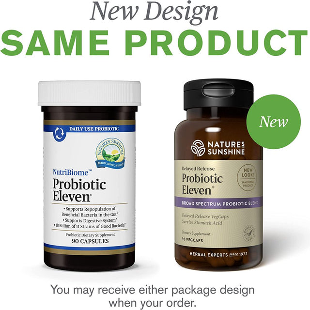 Nature'S Sunshine Probiotic Eleven 90 Capsules