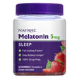 Natrol Melatonin 5Mg, Sleep Support Supplement, Strawberry Gummies, 60Ct