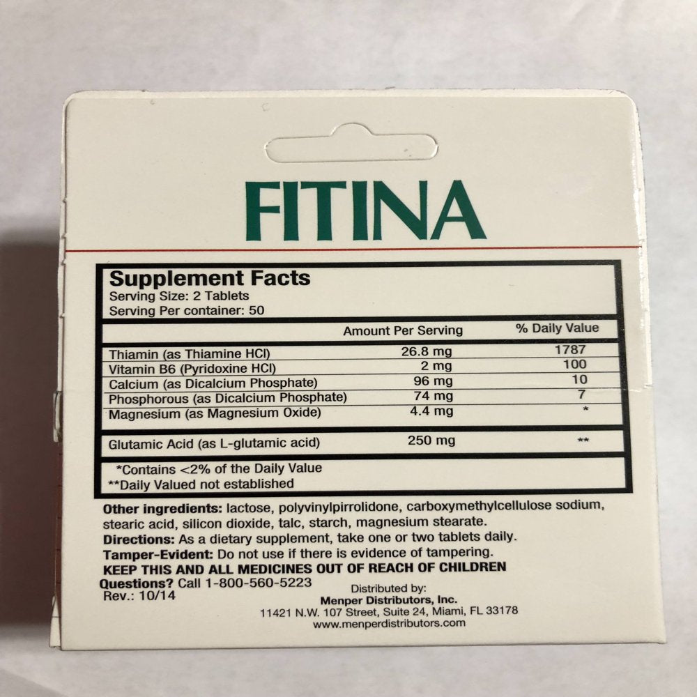 Fitina Memory Supplement - Boost Focus & Recall