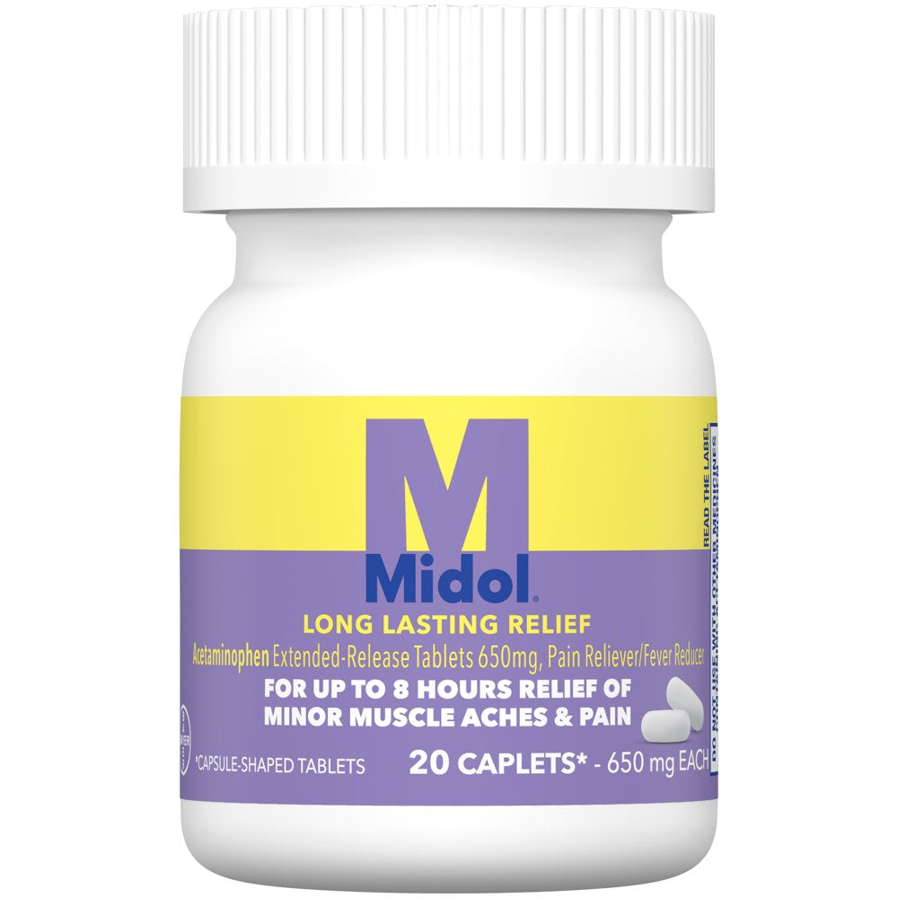 Midol Robi Midol Long Lasting Relief - 20 Caplets