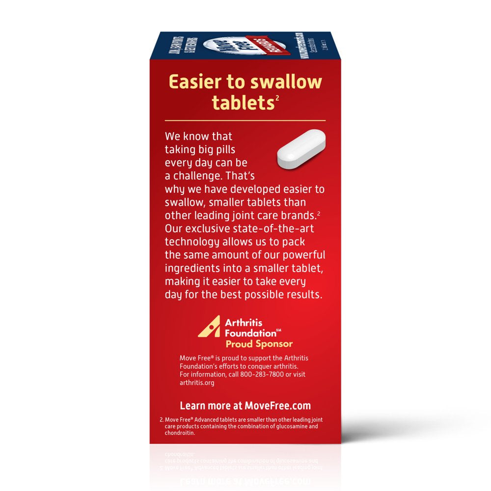 Move Free Advanced plus MSM, 120 Tablets | VitaShop NZ