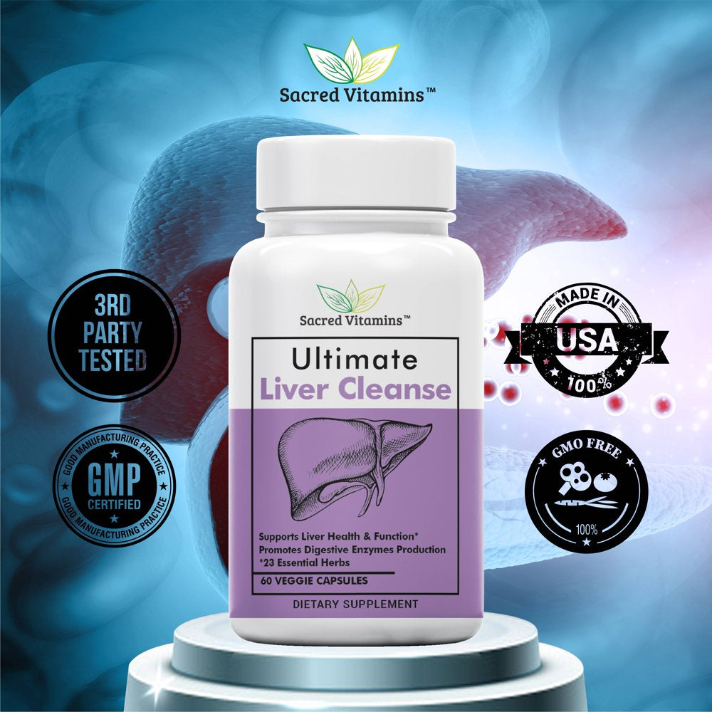 Premium 30-Day Liver Cleanse - Complete Liver Detox Cleanse and Repair ...