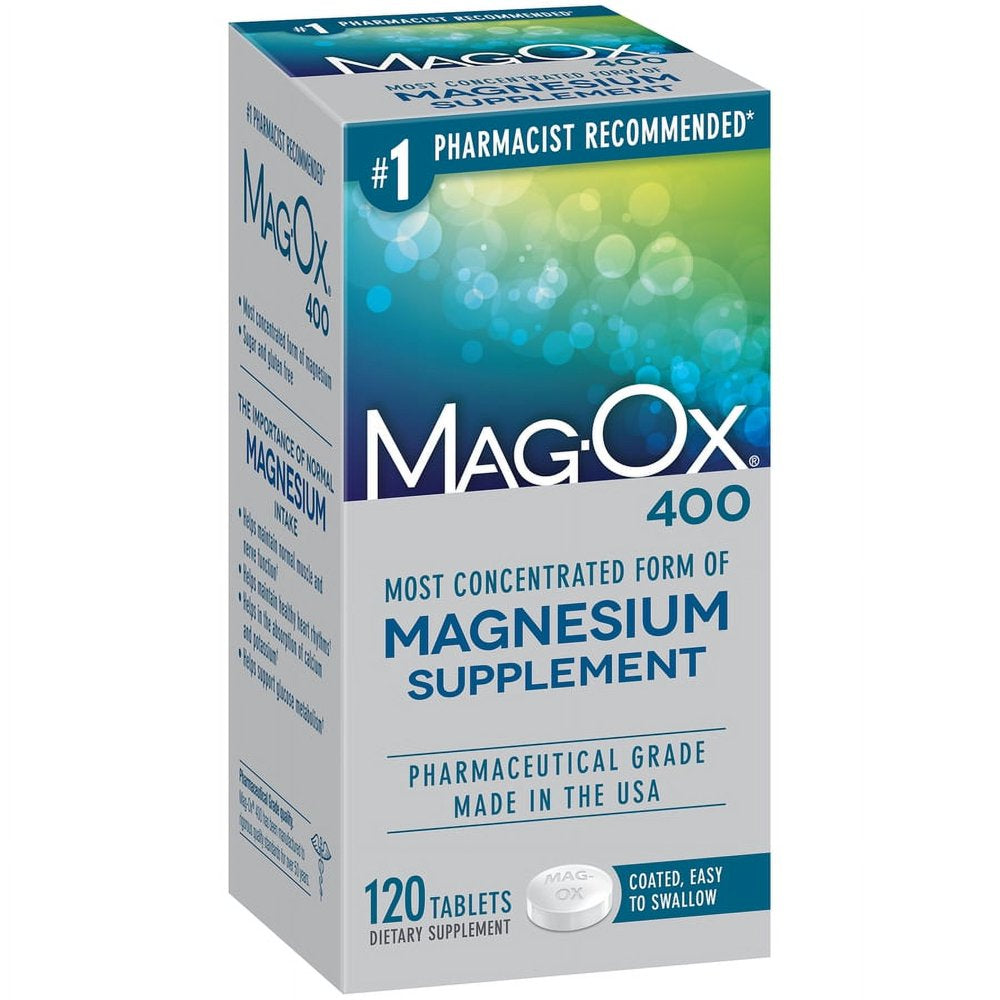 Mag-Ox 400 Magnesium Oxide - 120 Tablets