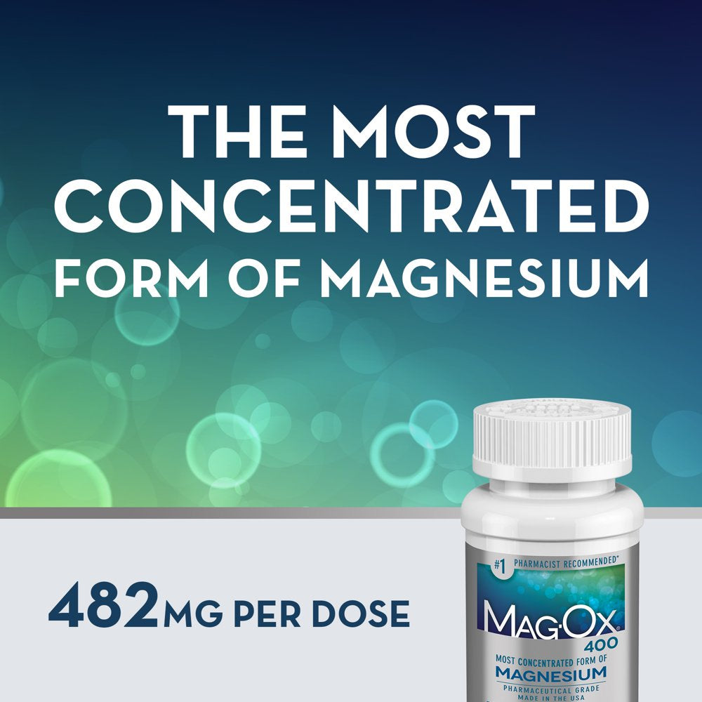 Mag-Ox 400 Magnesium Oxide - 120 Tablets
