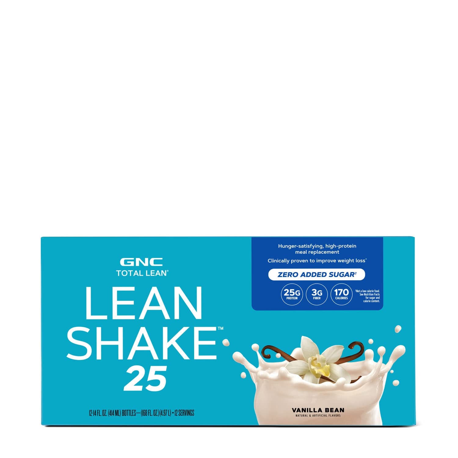 GNC Lean Shake - Vanilla Bean - High Protein & Low Calorie