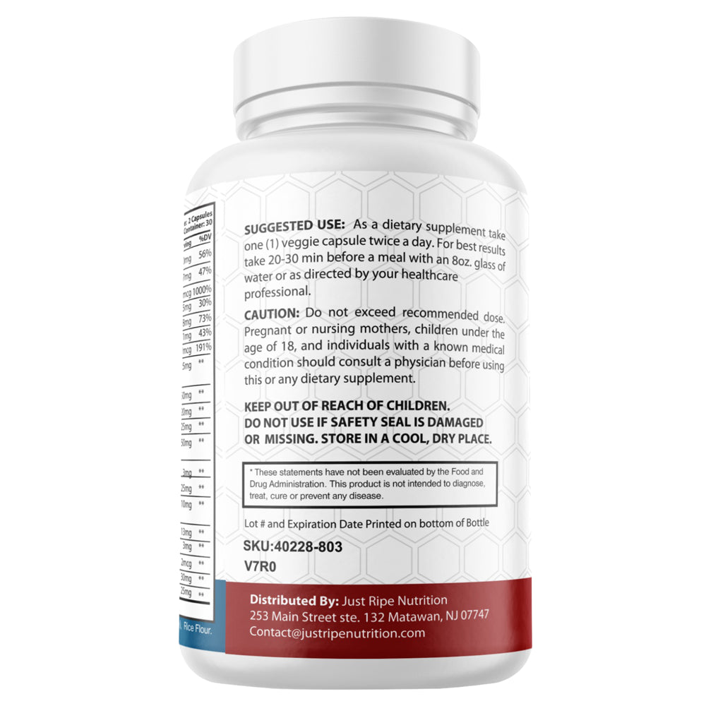 Blood Boost Formula - Just Ripe - 60 Capsules