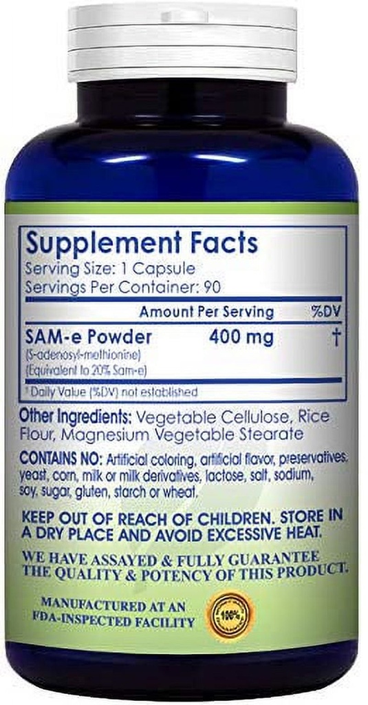 Way Suplement Healthy Way SAM-e 400mg - Mood & Joint Support