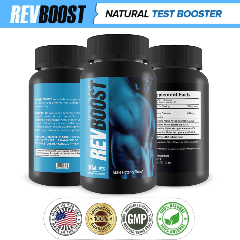 Rev Boost - Natural Testosterone Booster